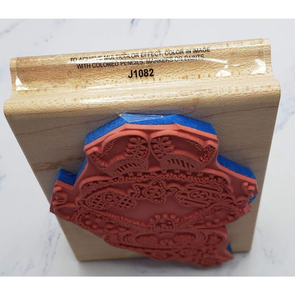 Lillys Garden Spring Gardening Rustic Wood Mounted Rubber Stamp by Stamp Affair - Picture 2 of 7